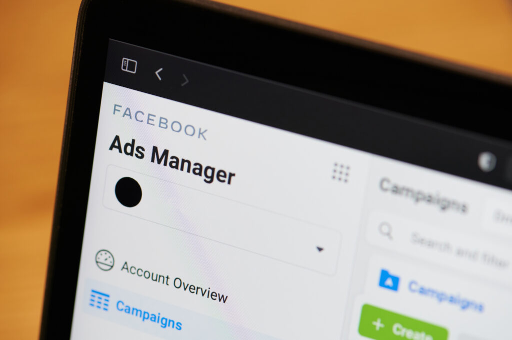 Facebook ads manager