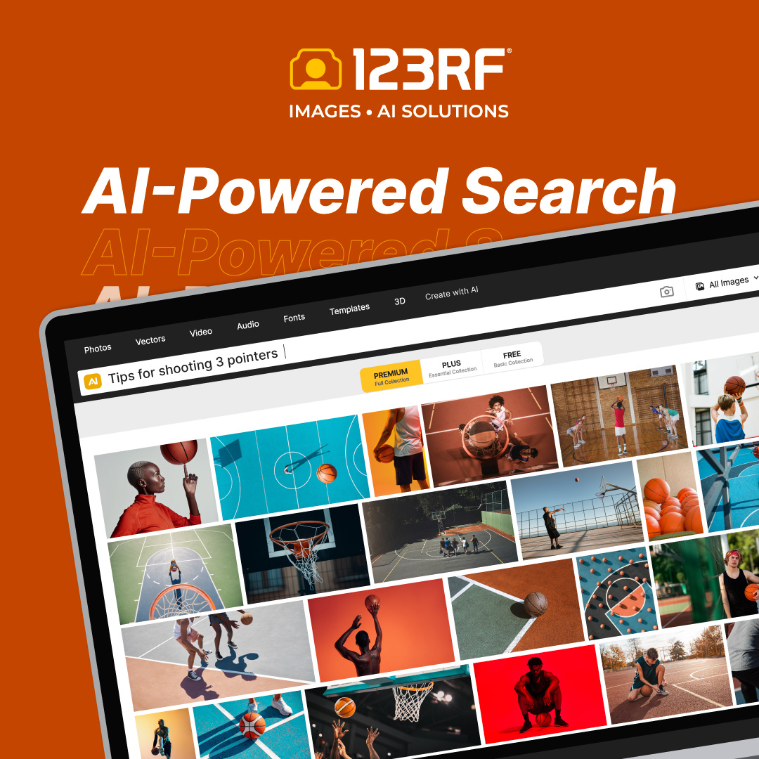 123RF AI Powered Search