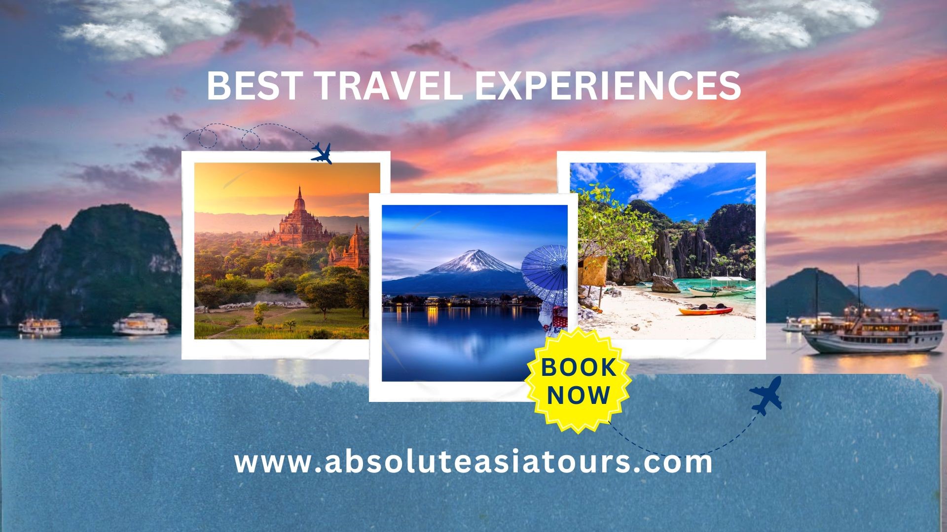 Incredible Travel Experiences to Book with Absolute Asia Tours