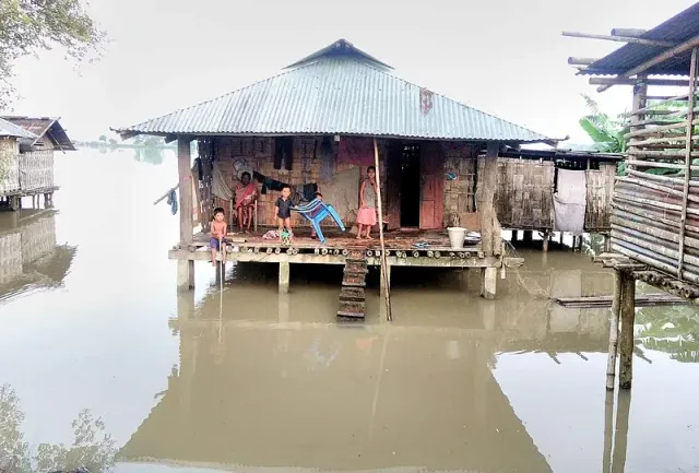 Sanskrita Bharadwaj Mising community fighting floods Saang ghor Cover Picture