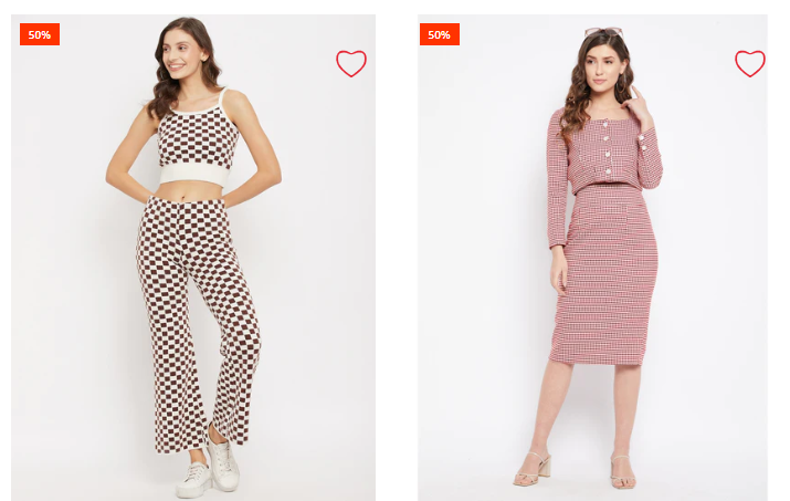 Co ord Sets for Women New Fashion Statement