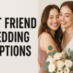 Best Friend Wedding Captions