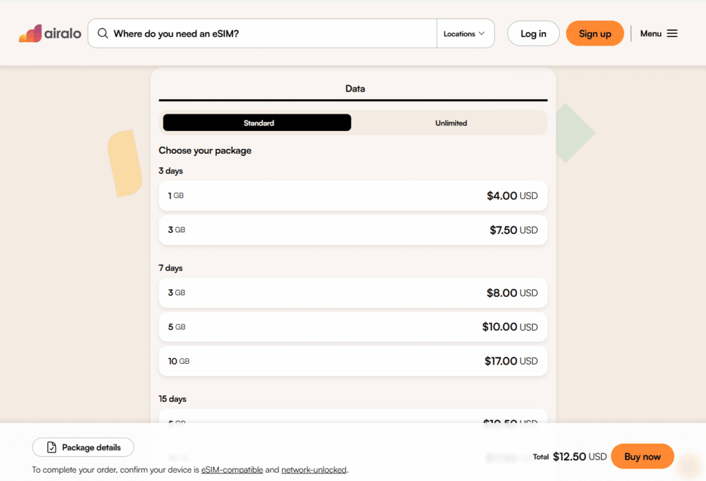 10 Best eSIM Sellers for Travel to Japan 2 Airalo