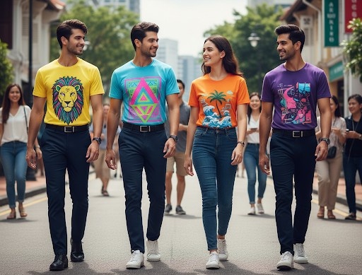 T Shirt Printing in Singapore