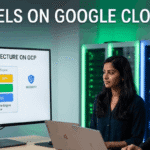 Engineers discuss architectural diagrams for deploying Unikernels on Google Cloud Platform.