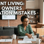 Diverse owners corporation members discussing apartment building financial mistakes and management issues in a meeting.