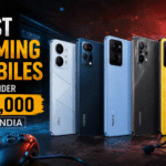 Best Gaming Mobiles Under 15000 in India (July 2026): No-BS Picks for BGMI, Free Fire, and CODM 3 Top gaming smartphones under ₹15,000 in India displayed with a gaming controller and headset, highlighting budget gaming phones with powerful processors and high-refresh-rate displays.