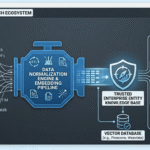 BrandRank.ai Normalization Transformation Rules: The Enterprise Architect’s Guide to AI-Ready Brand Data 2 AI brand normalization workflow showing entity consolidation for search visibility